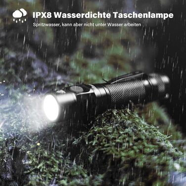 Ліхтарик Sofirn SC31 Pro LED, 2000 люмен, USB-C, водонепроникний, акумуляторний, 6 режимів, для туризму та спорту