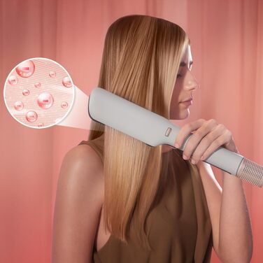 Випрямляч для волосся Cecotec AirLisse 2in1 ForceDry з функцією іонізації та холодного повітря, 1000 Вт, чорний