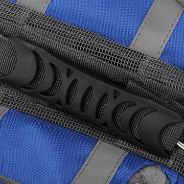 Рюкзак для собак Cyrank: набір посуду, жилет, сумка для спорядження, туристичний рюкзак для собак з світловідбиваючими смугами, жилет для собак, підходить для великих собак (S)