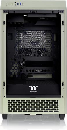 Корпус для ПК Thermaltake The Tower 200 Matcha Green (м'ятно-зелений), Mini-ITX