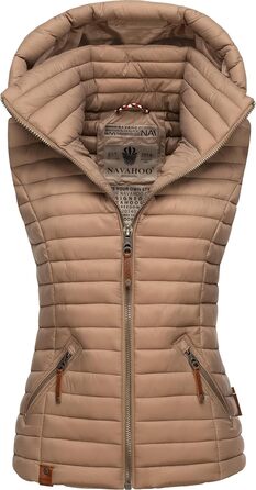 Жіноча перехідна куртка Navahoo Shadaa з відстібаною капюшоном, легка степна жилетка, XS-3XL, Taupe Grey