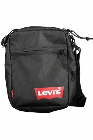 Чоловіча сумка-месенджер Levi's Mini Crossbody Solid Batwing, чорна