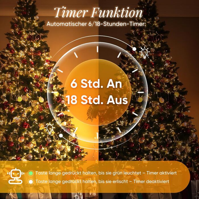 SALCAR LED Ліхтарна гірлянда на мідному дроті, 1000 LED, 8 режимів, вологостійка, для прикраси кімнат, ялинок, саду, вечірок, весіль, тепле біле світло, 100 м