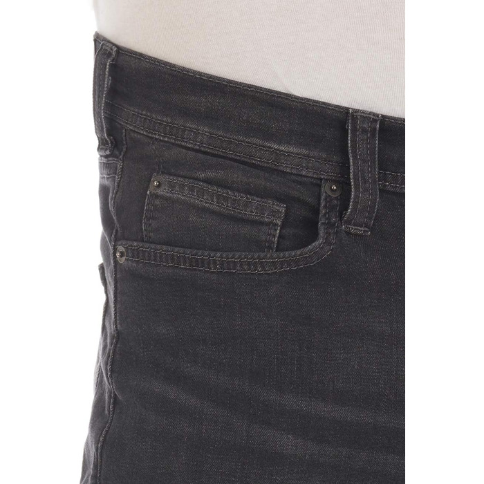 Чоловічі джинси Mustang Vegas Slim Fit Stretch Denim - чорний, сірий, синій (30-44, 32/34)