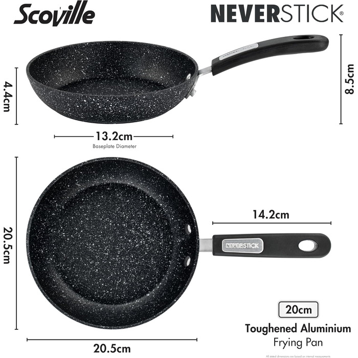 Сковорода Scoville Neverstick 20 см з антипригарним покриттям