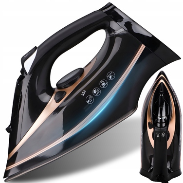 Парова праска 8в1: висока потужність 2600 Вт, керамічне покриття, системи Anti-Calc та Anti-Drip