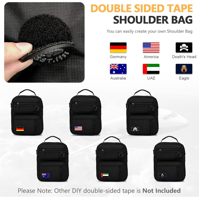 Чоловіча нагрудна сумка через плече з патчами та кріпленням на липучці, водонепроникна тактична сумка-слінг з багатьма кишенями, сіра