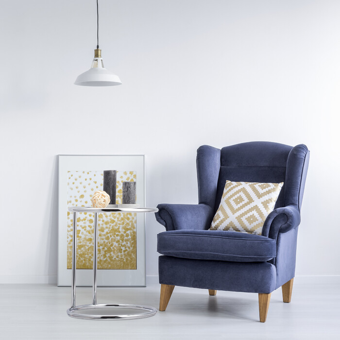 Relaxdays Side Table, Round