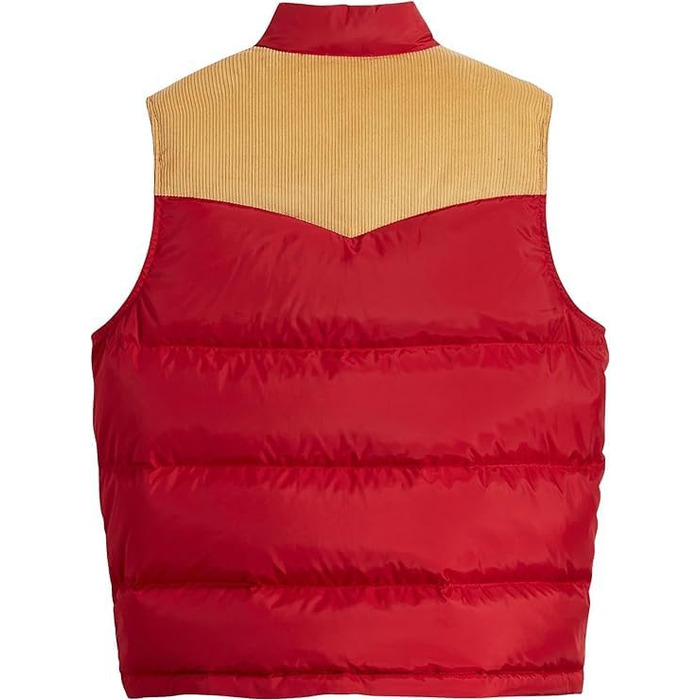 Жилет Levi's чоловічий Western Super Puffer Weste L Rhythmic Red