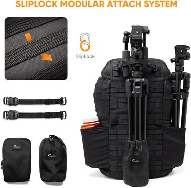 Lowepro ProTactic 350 AW II: Модульний рюкзак для фото- та дронових аксесуарів, сумісний з MacBook 13