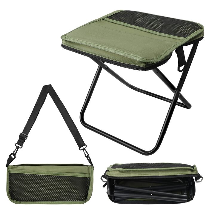 Складаний стілець для відпочинку: садовий, туристичний, для кемпінгу. Легкий та портативний