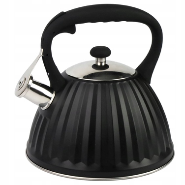 Класичний сталевий чайник Karl Hausmann, 3 л, чорний