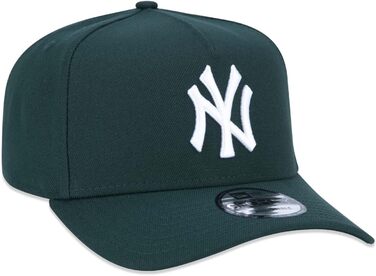 Кепка New Era MLB з регульованим розміром, бежева, логотип команди, модель 9Forty, колір Forest Green