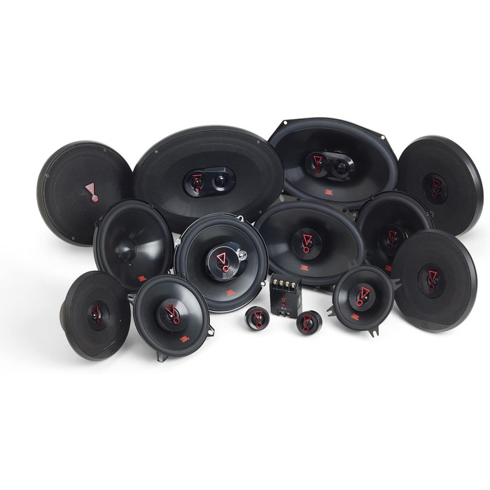 Автомобільні динаміки JBL Stage3 9637 3-смугові, 375 Вт, 6x9'' (152x230 мм), чорні з решіткою від Harman Kardon
