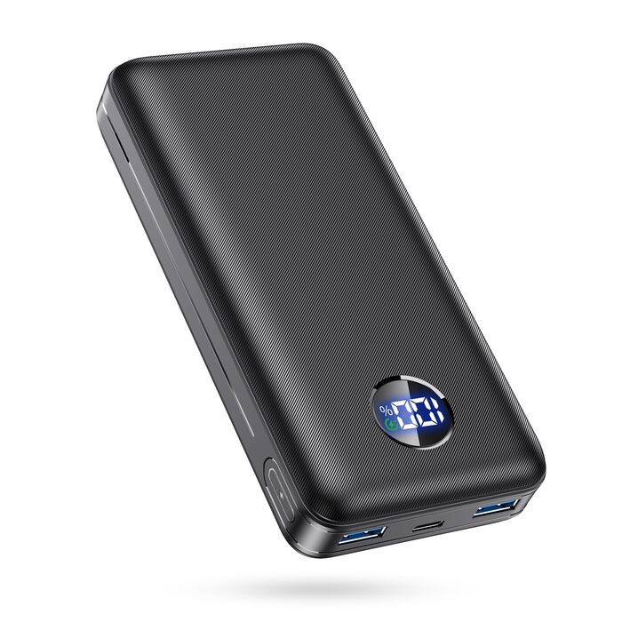 Power Bank 26800mAh з швидкою зарядкою 22.5W, USB-C, PD 3.0, QC 4.0, сумісний з iPhone та Samsung Galaxy