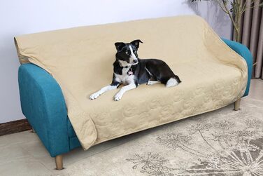 Водонепроникний килимок для собак Pawsee, 150 x 120 см, антиковзаюча підстилка для собак, захисний коврик для дивана, легко миється