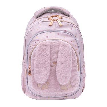 Багатокамерний шкільний рюкзак AstraBag, рожевий, 20 л