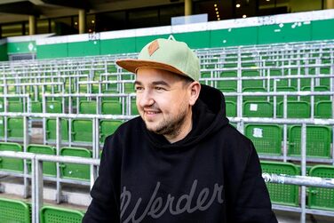 Кепка Soulbuddy Snapback - унісекс для чоловіків та жінок - стильна кепка для повсякденного носіння та відпочинку - бейсболка Must-Have - один розмір (Werder Bremen, зелений)