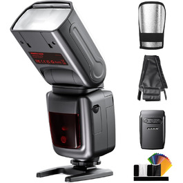 Фотоспалаху Blitz GN60 TTL для Canon DSLR, 1/20000s HSS, 2.4G Wireless, Швидке перероблення, FK300G-DE