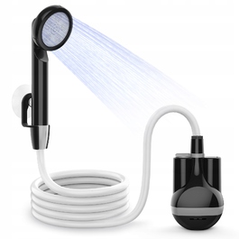 Портативний акумуляторний туристичний душ, 20 л, зі шлангом 1,8 м