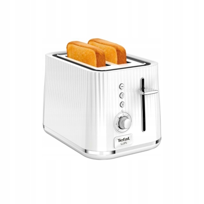 Тостер Tefal Loft TT7611, білий, 850 Вт