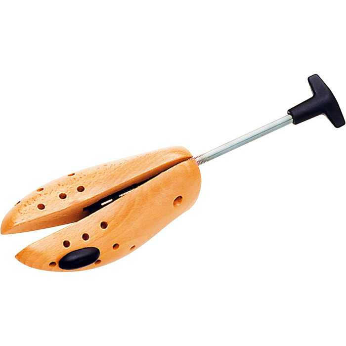 DELFA 1-Piece Shoe Stretcher, Shoe Widener, Shoe Expander made of Beechwood and Metal Mechanics