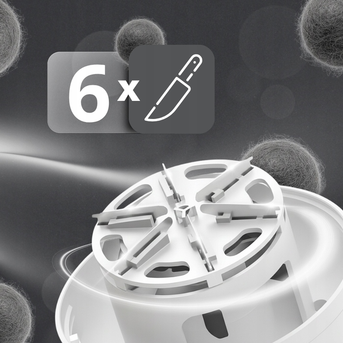 Машинка для видалення ковтунців Hikey F10, біла