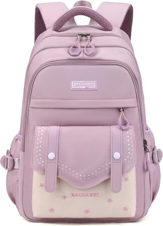 Шкільний рюкзак для дівчаток-підлітків, 2025, великий, для гімназії, старшої школи, 30L, фіолетовий