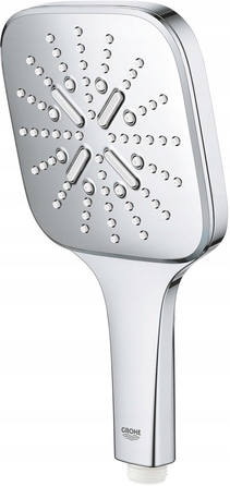 Душова лійка Grohe Rainshower квадратна, срібляста, 3-функціональна