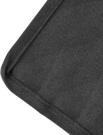 Amazon Basics Auto Seat Cover for Dogs, 119 x 142 cm, Black - Pet Car Seat Protector