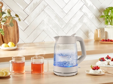 Електричний чайник Tefal KO2G0BE0, 2000 Вт, 1,7 л, прозорий