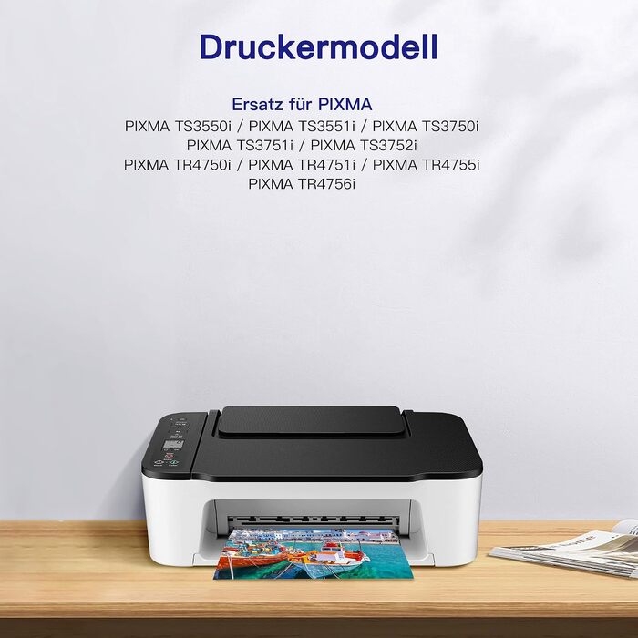 Комплект картриджів VVQV PG-575 та CL-576 XL для принтерів Canon PIXMA TR4755i, TS3750i (чорний та кольоровий)
