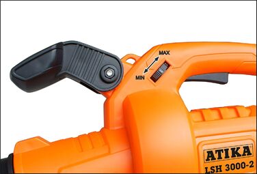ATIKA LSH 3000-2 Leaf Vacuum, Leaf Blower, Leaf Shredder, Leaf Collector | 230V | 3000W