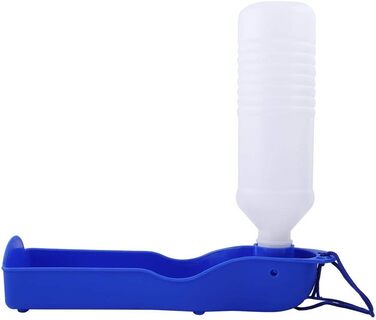 Поїлка для собак у подорожі: складана пляшка для води 250/500 мл. Зручна для собак та котів.