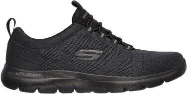 Чоловічі кросівки Skechers Summits Louvin, 43 EU, чорні, сітка та PU оздоблення