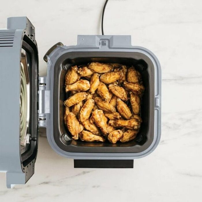 Мультиварка Ninja Speedi 10-в-1: Rapid Cooker & Air Fryer, 5.7L, ON400UK, сірий колір, 10 функцій (Air Fry, Steam, Grill, Bake, Roast, Sear, Slow Cook)