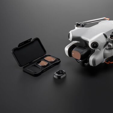 Набір ND-фільтрів DJI (ND16/64/256) для квадрокоптера DJI Mini 4 Pro, сірий
