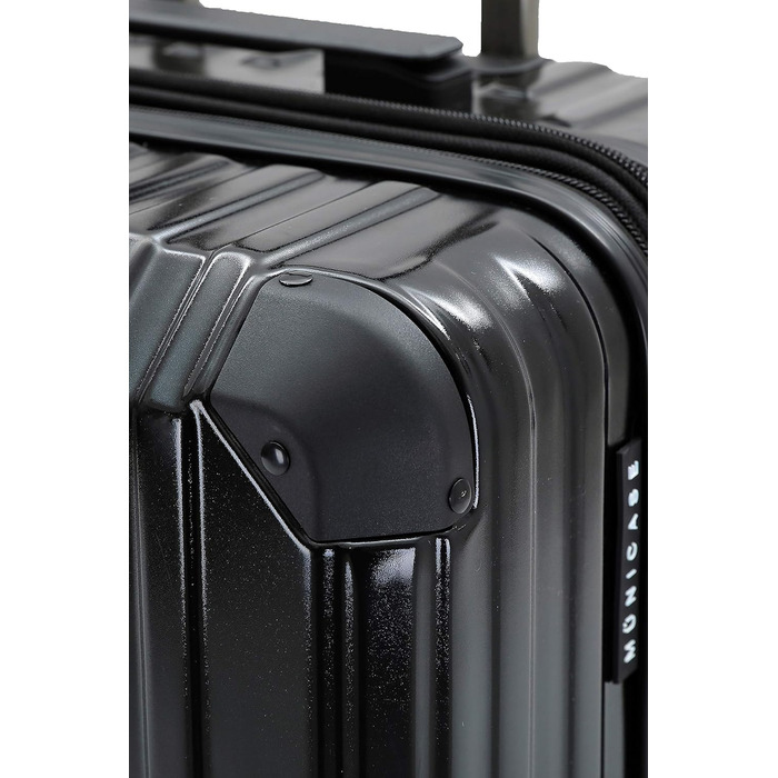 Чемодан з замком TSA, набір валіз, валіза-тролей, жорсткий корпус, чорний (Мітлер)