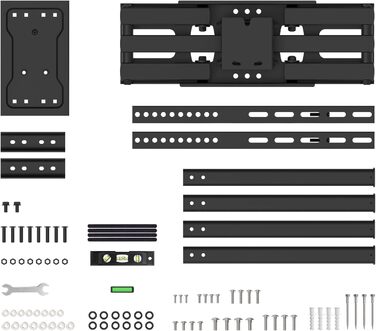 Кріплення для телевізора GRIFEMA: поворотне, нахильне, висувне, універсальне для телевізорів 32-80 дюймів, до 60 кг, VESA 600x400 мм