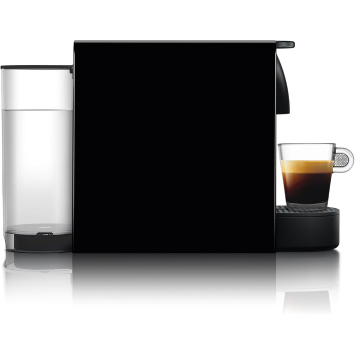 Кавова капсульна машина Nespresso Krups XN1108 Essenza Mini, 19 бар, 1260 Вт, 0,6 л, енергозбереження, чорна, без капучинатора