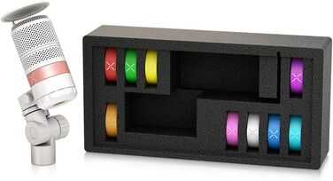 Мікрофон TC Helicon GoXLR MIC для стрімінгу та подкастів з вбудованим поп-фільтром (сріблястий)