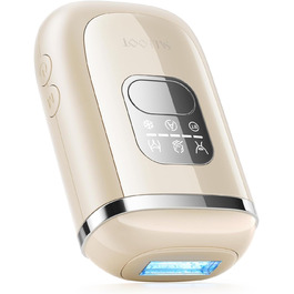 Пристрій для епіляції IPL 22J, 78W, з охолодженням сапфіром, для жінок, безболісна, для обличчя, бікіні, під пазухами, портативна (Champagner)