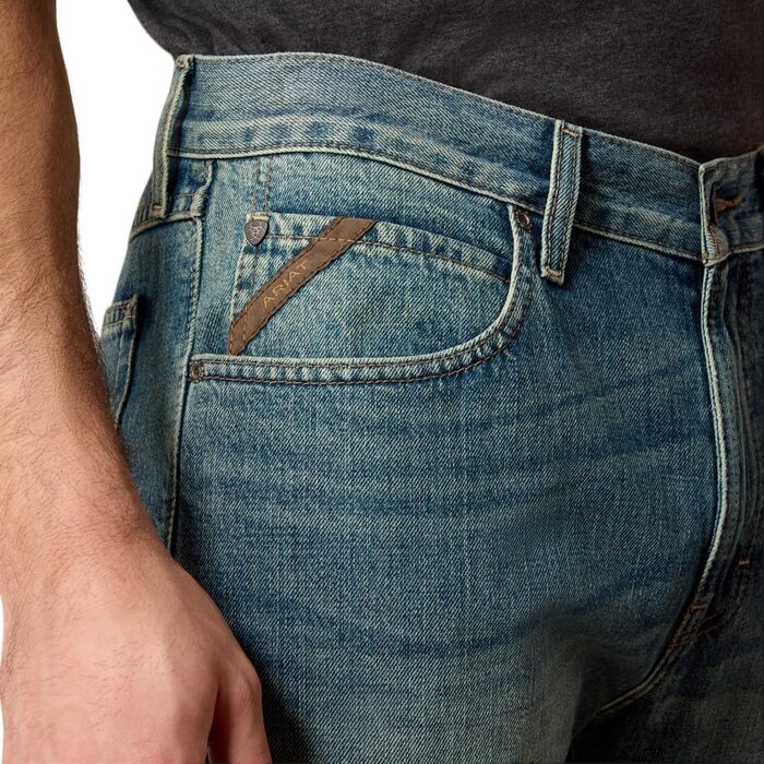 Джинси чоловічі Ariat M2 Relaxed Bootcut (42W/34L, Граніт) - зручні джинси для чоловіків