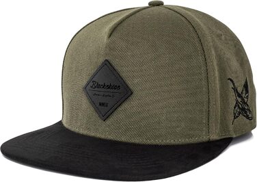 Кепка Port Snapback Blackskies® - бейсболка для жінок та чоловіків з візором з еко-замші. Різні кольори, унісекс, streetwear, outdoor, літо, Port Louis