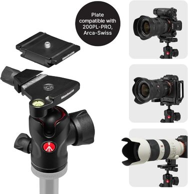 Штатив Manfrotto Befree Advanced для Sony Alpha з кріпленням Arca-Swiss - MKBFRLA-BH