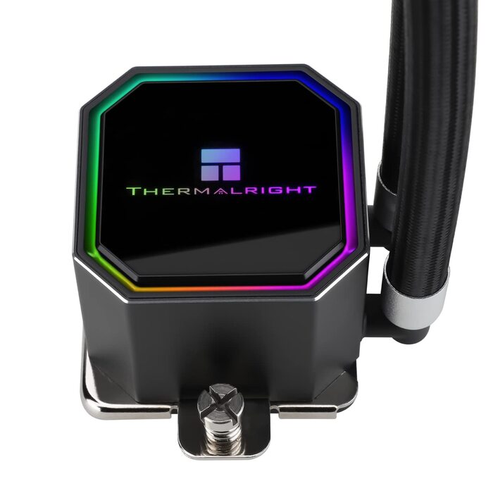 Система рідинного охолодження процесора Thermalright Frozen Prism 360 White ARGB, 360мм, 3 PWM вентилятори, для Intel LGA1700/1851/1200/115x та AMD AM4/AM5, Білий