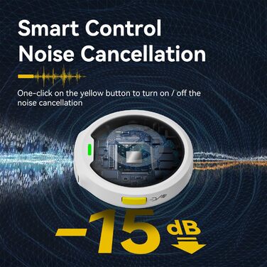 Hollyland Lark M2 Бездротовий петличний мікрофон для iPhone 15/16/17 та Android, 300м радіус дії, Hi-Fi звук, шумозаглушення, 30 годин роботи, міні-мікрофон для відео (2TX + USB-C RX + зарядний кейс) (Комбо (2TX+3RX), білий)