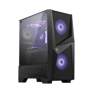Корпус MSI MAG Forge 100M Midi Tower ATX, Чорний