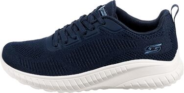 Жіночі кросівки Skechers Bobs Squad Chaos Face Off (42 EU, Navy Engineered Knit)