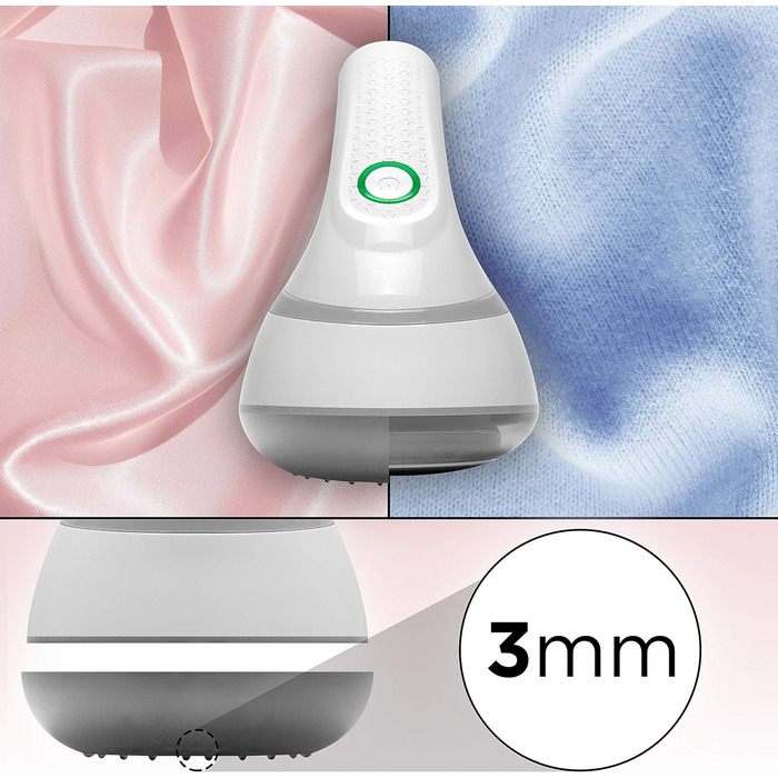 Duronic FS16USB: Бездротовий видалення ворсу для одягу, регульована ручка, для шерсті, шовку та вовни, ергономічний дизайн